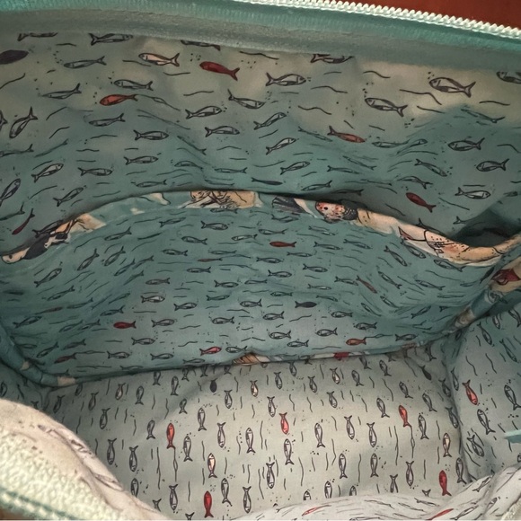 Vera Bradley Exclusive Iconic On the Go Crossbody in Beach Toile like new - Picture 7 of 13